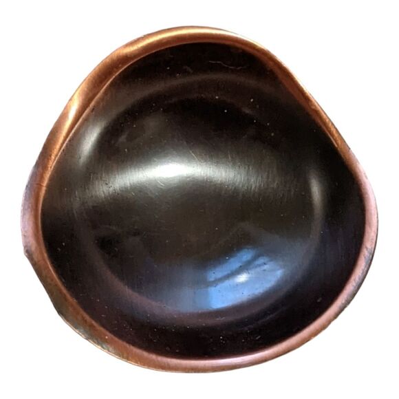 Vintage Coppercraft Guild Copper small trinket jewelry tea light bowl - Picture 1 of 8